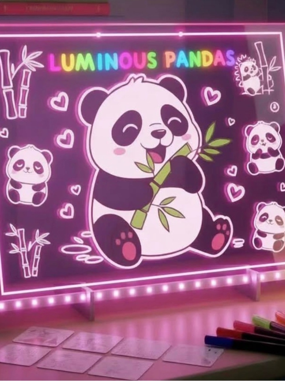 pizarra led para niños